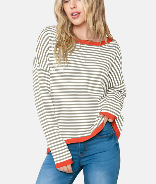 Jolie® | Gestreepte Sweater