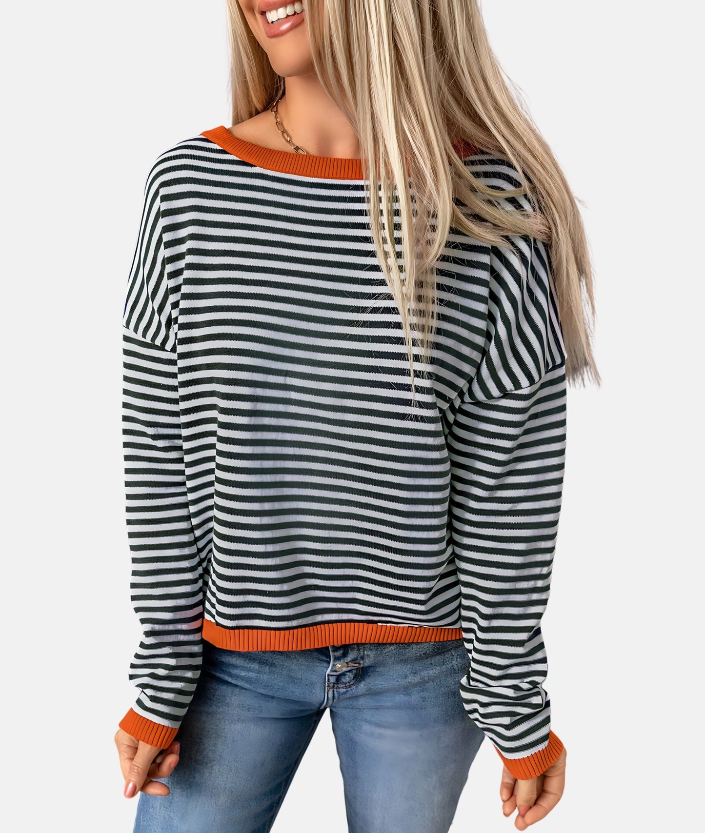 Jolie® | Gestreepte Sweater