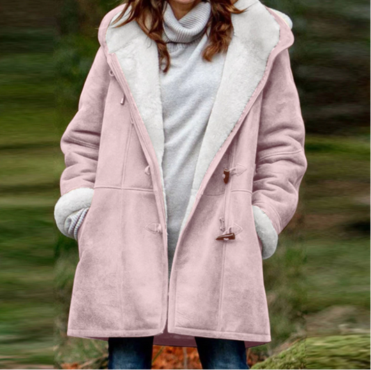 Helena | Luxe Fleece-Gevoerde Winterjas